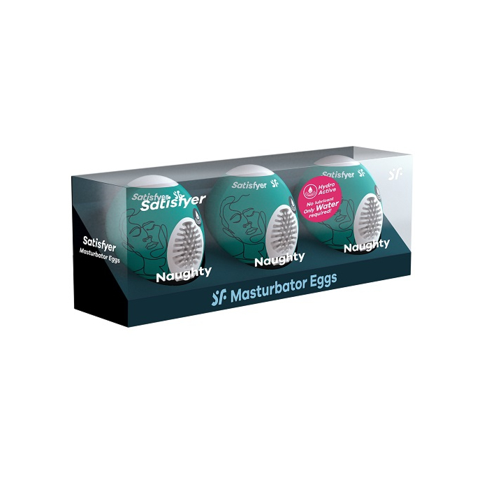 Satisfyer Masturbator Egg 3-częściowy Set Naughty