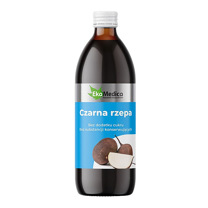 EkaMedica Sok z Czarnej Rzepy, 500 ml