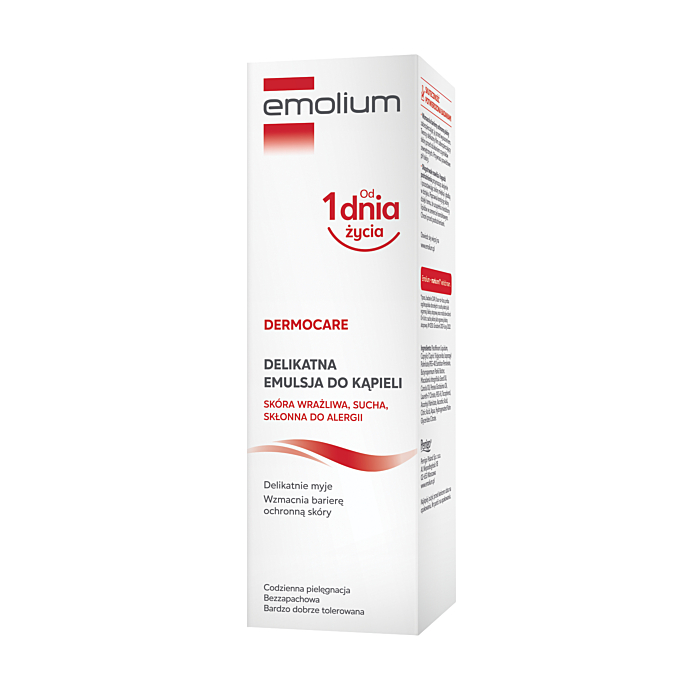 Emolium Dermocare Delikatna emulsja do kąpieli, 200 ml