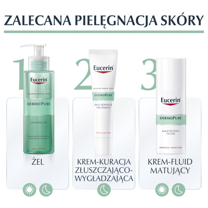 Eucerin Dermopure Krem-Fluid Matujący