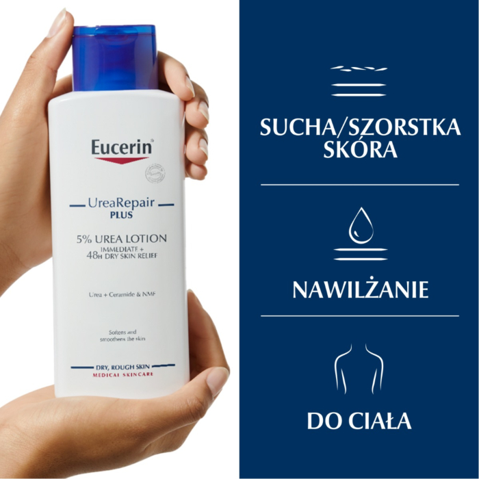 Eucerin UreaRepair Plus 5% Mocznik Emulsja do ciała, 250 ml