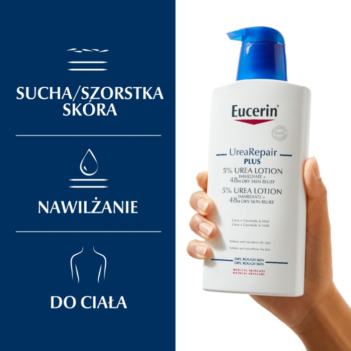 Eucerin UreaRepair Plus 5% Mocznik Emulsja do ciała, 400 ml