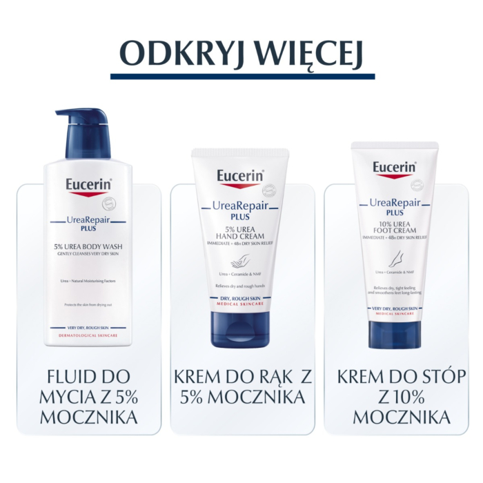 Eucerin UreaRepair Plus 5% Mocznik Emulsja do ciała, 400 ml