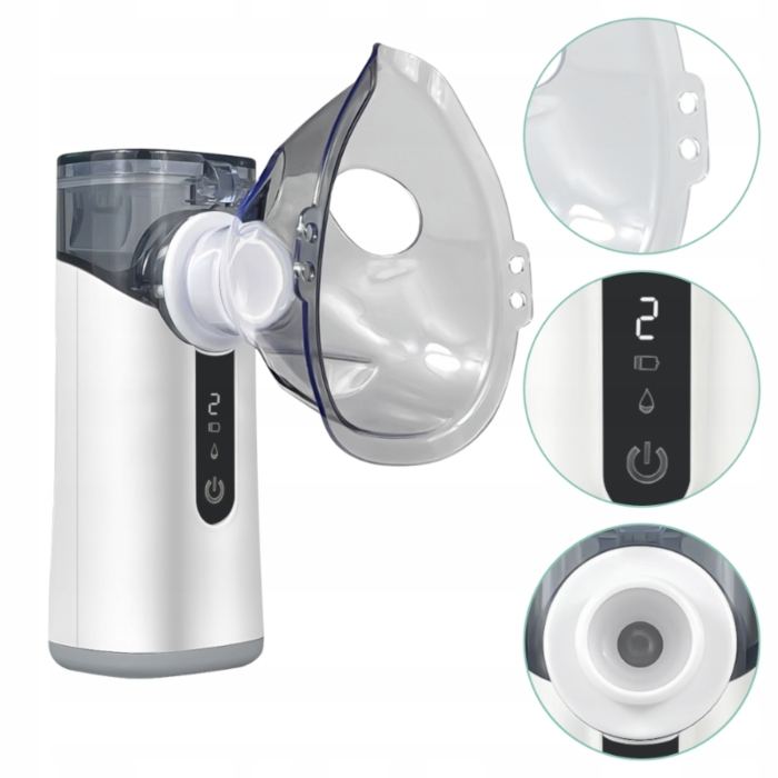 Medi Sleep inhalator nebulizator dla dzieci dorosłych siateczkowy przenośny bezprzewodowy
