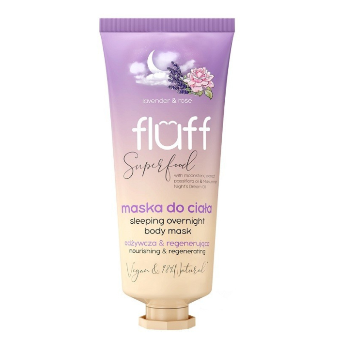 Fluff Maska do ciała Róża i Lawenda
