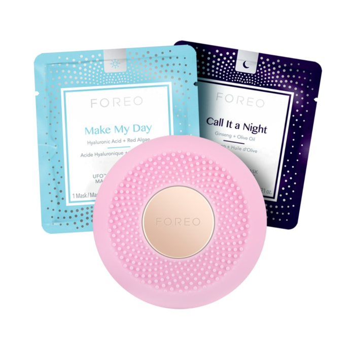 Foreo Ufo Mini Urządzenie do nakładania maseczek w płachcie, Pearl Pink