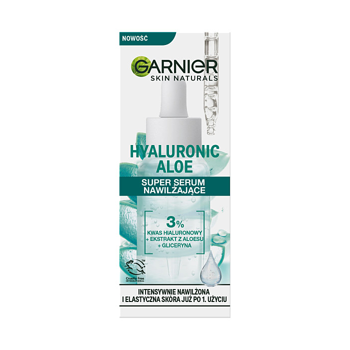 Garnier Skin Naturals Hyaluronic Aloe Super Serum Ujędrniające z kwasem hialuronowym