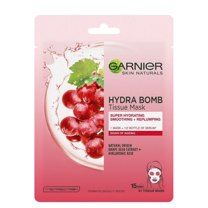 Garnier Skin Naturals Hydra Bomb Maska w płachcie anti-aging 