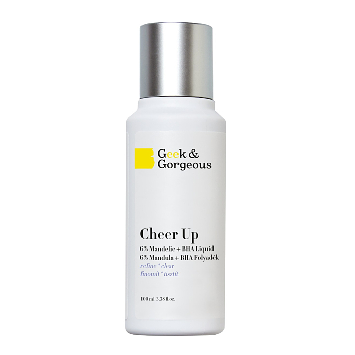 Geek & Gorgeous Cheer Up Eksfoliator z 6% kwasem migdałowym + BHA 