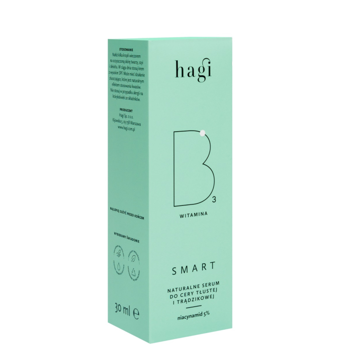 Hagi Smart B Naturalne serum do Cery Tłustej i Trądzikowej z Niacynamidem 5%