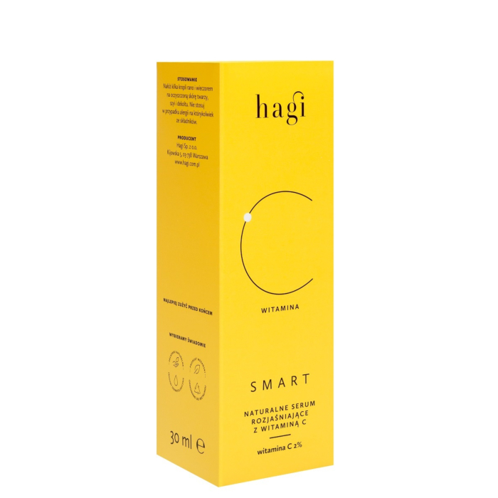 Hagi Smart C Naturalne serum Rozjaśniające z Witaminą C 2% i L-Argininą