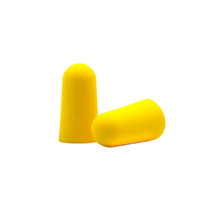 Haspro Multi Stopery do uszu piankowe, Kolor żółty