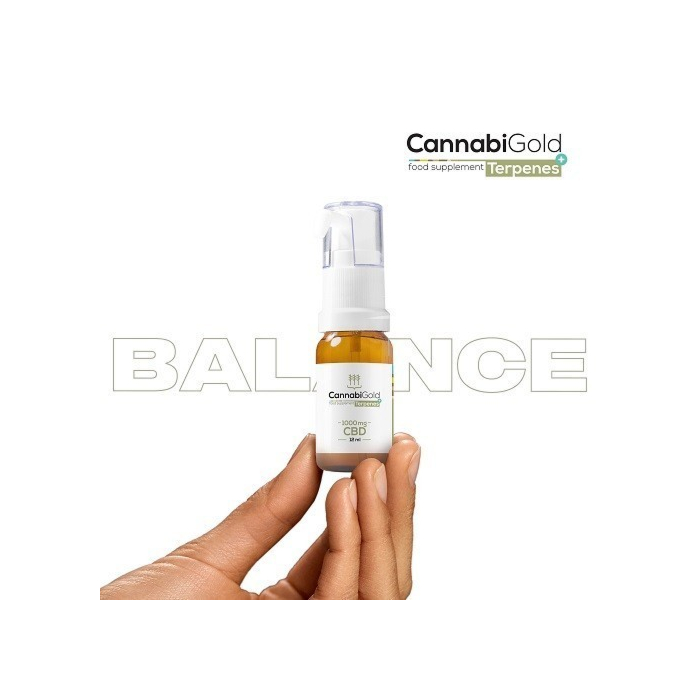 CannabiGold Terpenes+ 1000 mg CBD 12 ml