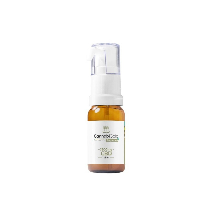 CannabiGold Terpenes+ 1500 mg CBD 12 ml