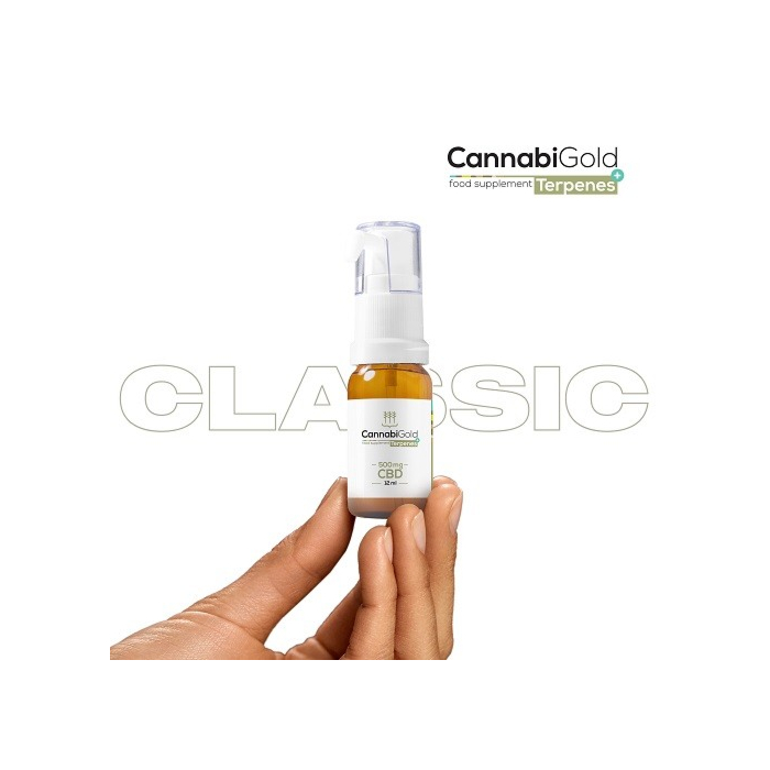 CannabiGold Terpenes+ 500 mg CBD 12 ml