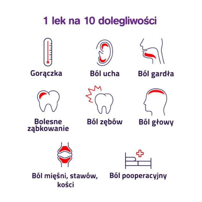 Ibuprom dla Dzieci Forte zawiesina doustna 200 mg/5ml, 100 ml
