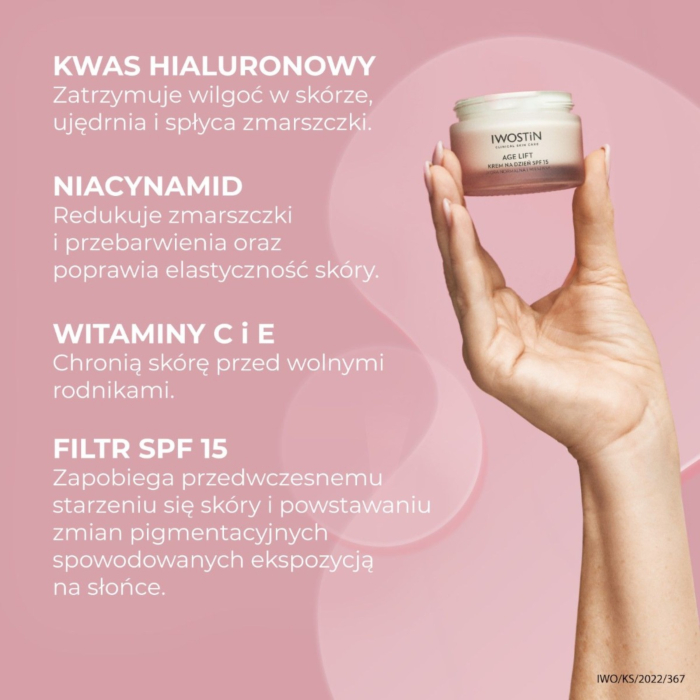 Iwostin Age Lift Krem na dzień Skóra Mieszana