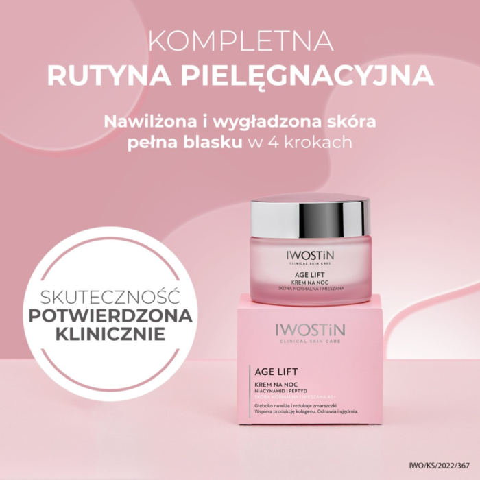 Iwostin Age Lift Krem na noc Skóra Mieszana