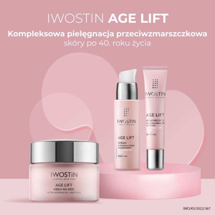 Iwostin Age Lift Krem na noc Skóra Mieszana