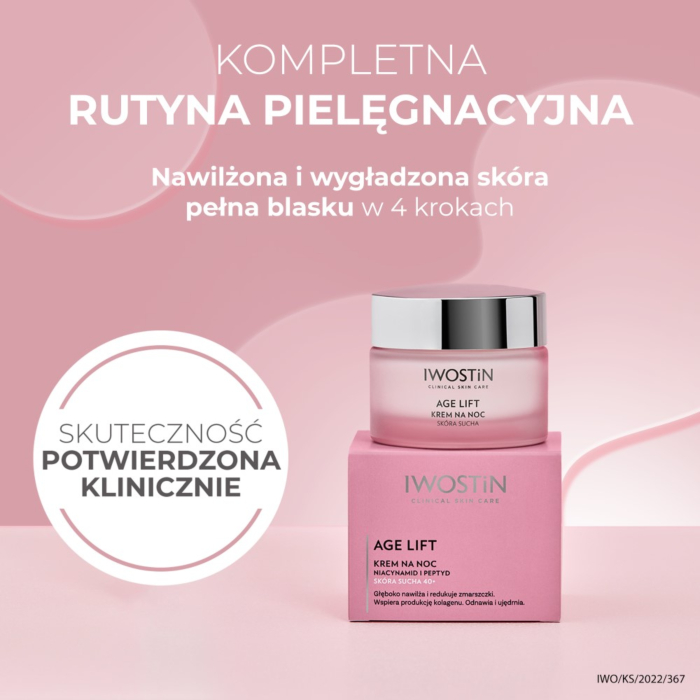 Iwostin Age Lift Krem na noc Skóra Sucha