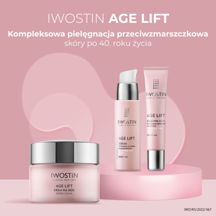 Iwostin Age Lift Krem na noc Skóra Sucha