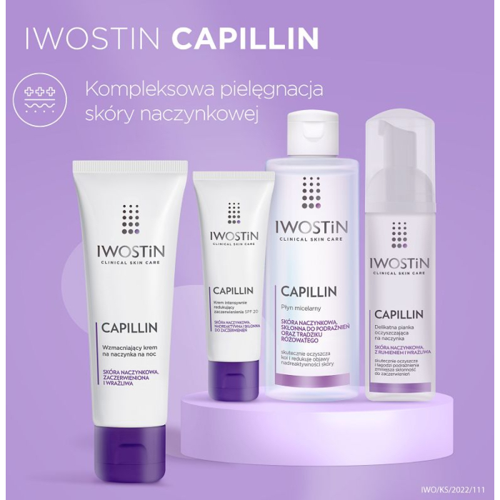 Iwostin Capillin Wzmacniajacy krem na naczynka na noc