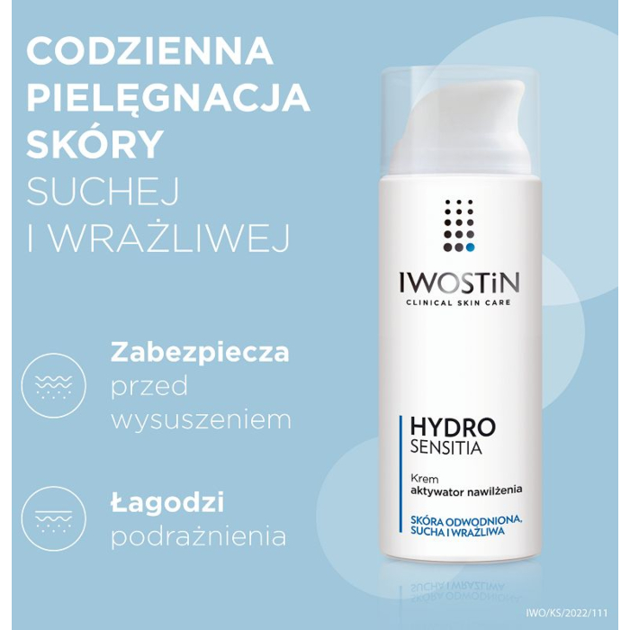 Iwostin Hydro Sensitia Krem-aktywator nawilżenia