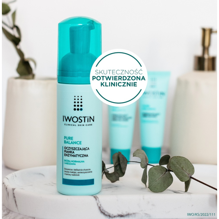 Iwostin Pure Balance Oczyszczająca pianka enzymatyczna