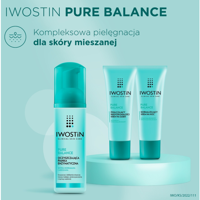 Iwostin Pure Balance Oczyszczająca pianka enzymatyczna