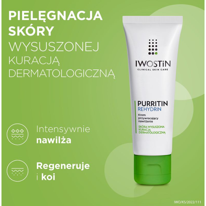 Iwostin Purritin Rehydrin Krem przywracający nawilżenie