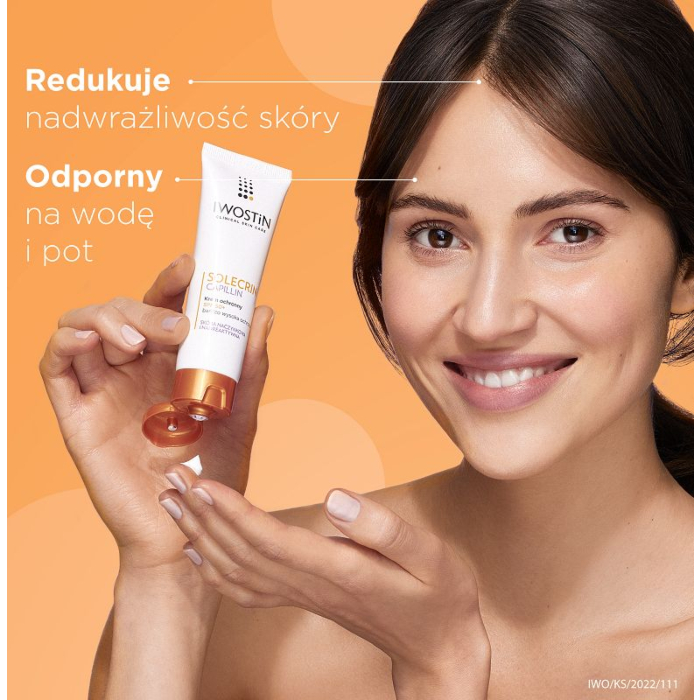Iwostin Solecrin Capillin Krem ochronny SPF 50+ 