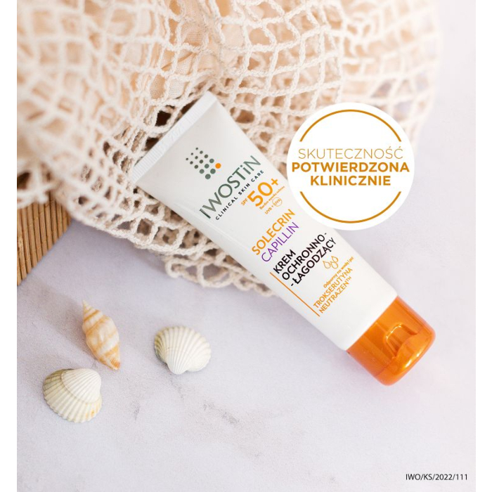 Iwostin Solecrin Capillin Krem ochronny SPF 50+ 