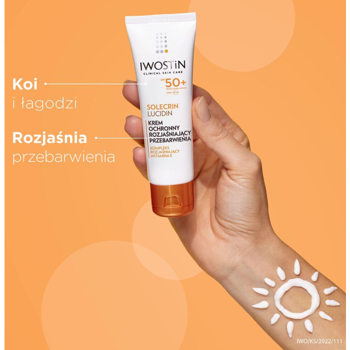 Iwostin Solecrin Lucidin Krem na przebarwienia SPF 50+ 