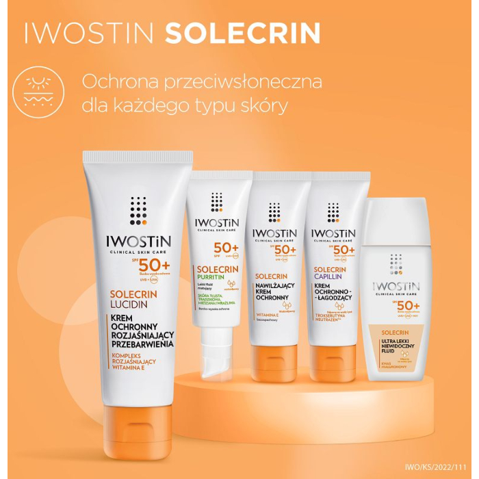 Iwostin Solecrin Lucidin Krem na przebarwienia SPF 50+ 