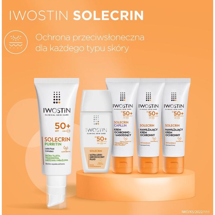 Iwostin Solecrin Purritin Fluid ochronny SPF 50+ 