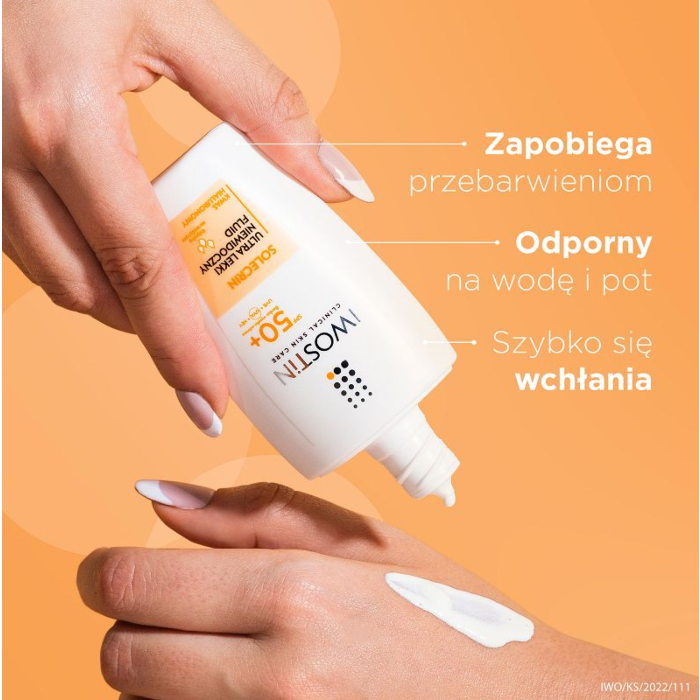 Iwostin Solecrin Ultra Lekki fluid do twarzy SPF50+