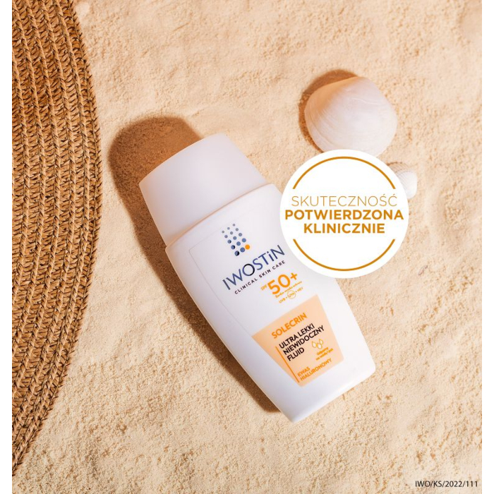 Iwostin Solecrin Ultra Lekki fluid do twarzy SPF50+