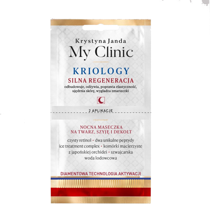 Janda My Clinic Kriology Maseczka Regeneracja 2X4Ml