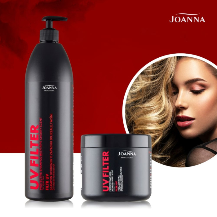 Joanna Professional Filtr Uv Szampon Ochronny o Zapachu Wiśni