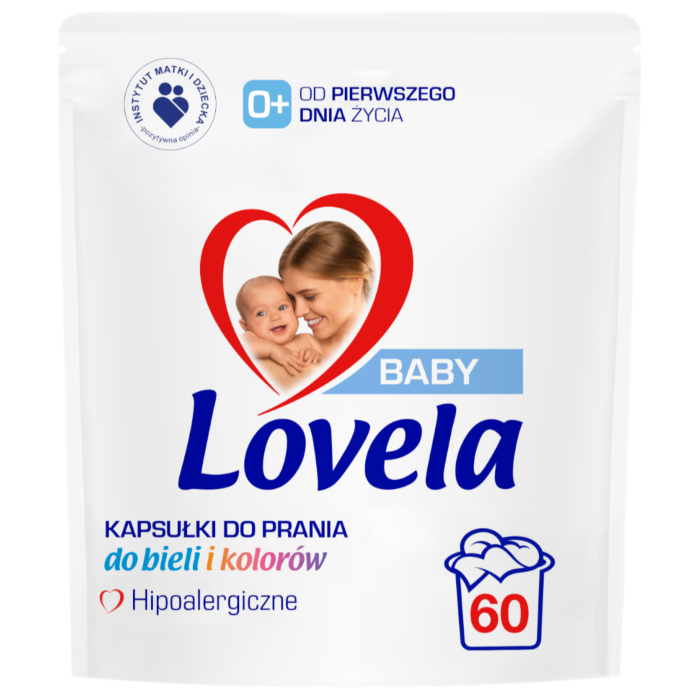 Lovela Baby Uniwersalne Kapsułki do Prania, 60 szt.