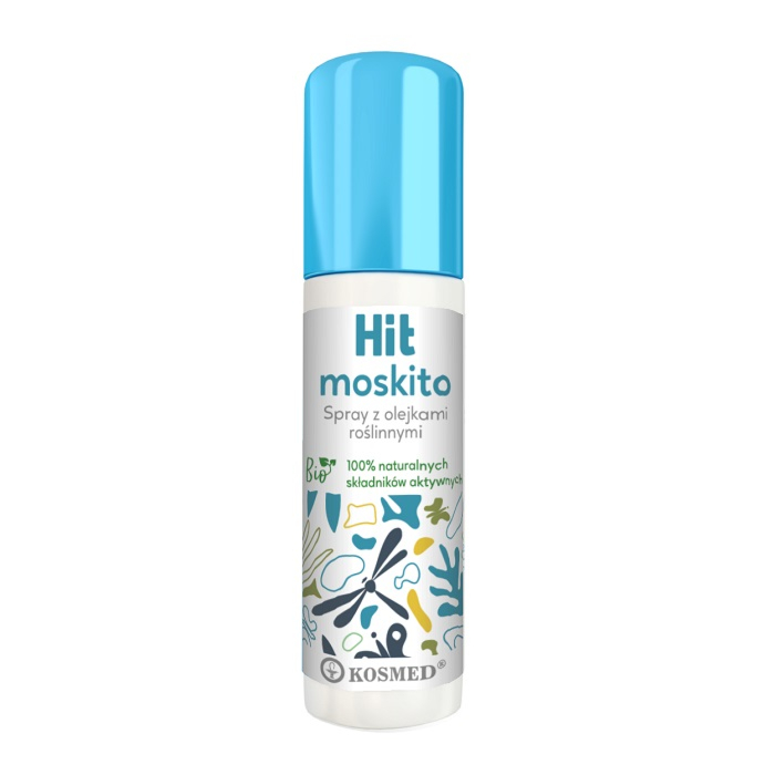 HIT Moskito, Spray z olejkami roślinnymi na komary, kleszcze i meczki