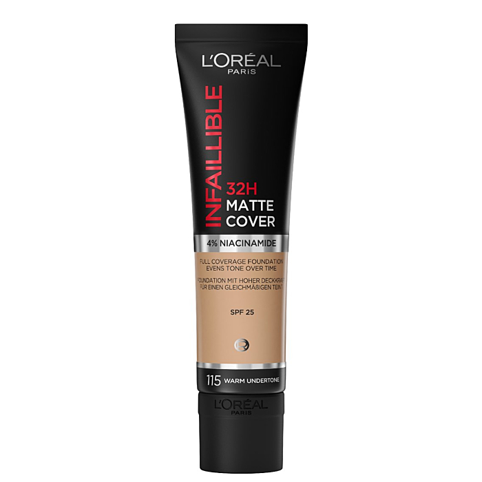 L'Oréal Paris Infaillible 24H Matt Cover Podkład 115 Golden Beige