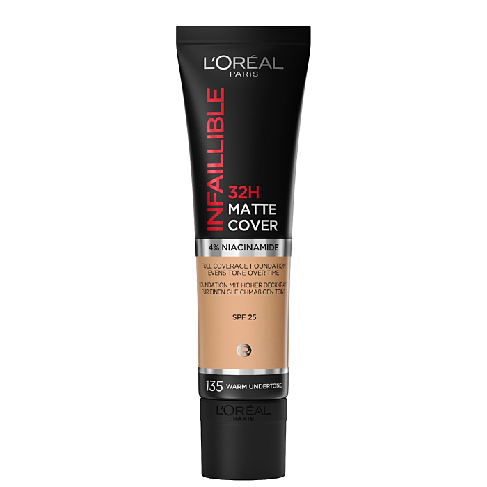 L'Oréal Paris Infaillible 24H Matt Cover Podkład 135 Radiant Vanilla