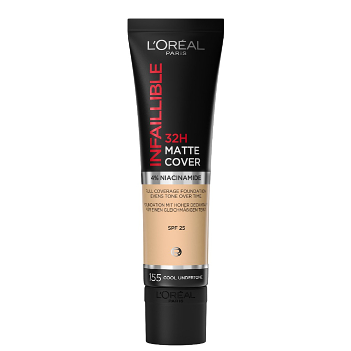 L'Oréal Paris Infaillible 24H Matt Cover Podkład 155 Natural Rose