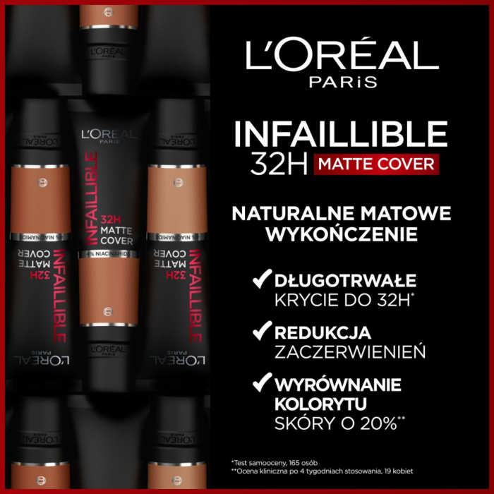 L'Oréal Paris Infaillible 24H Matt Cover Podkład 110 Rose Vanilla