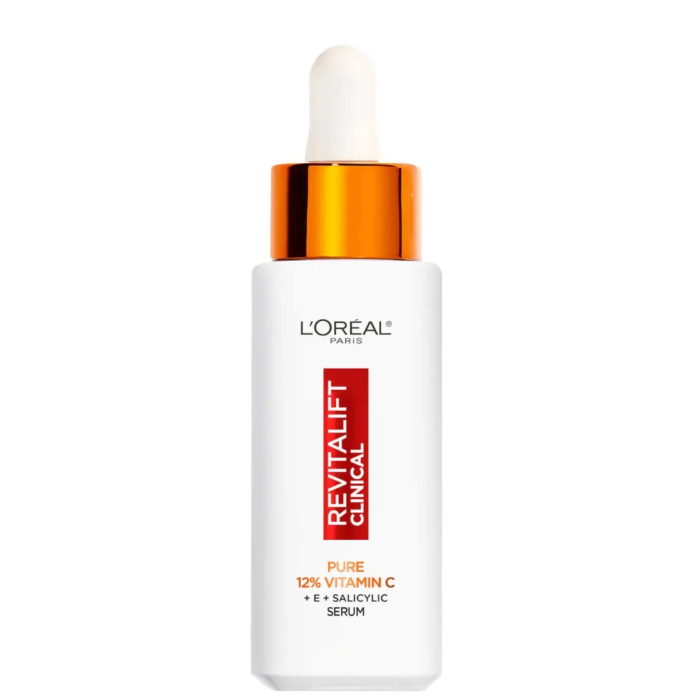 L’Oréal Paris De Revitalift Clinical Serum do twarzy 12% Witaminy C, Witamina E, Kwas Salicylowy