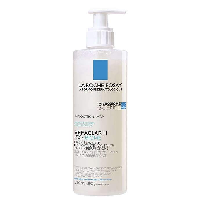 La Roche-Posay Effaclar H Iso-Biome Krem myjący, 390 ml