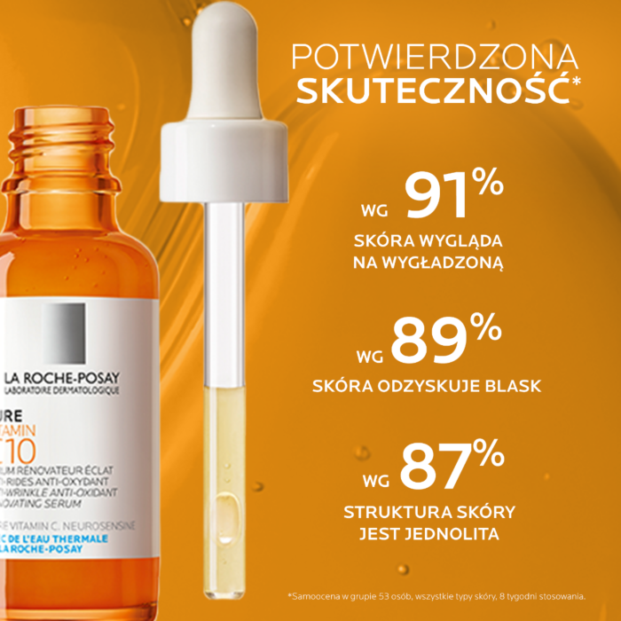 La Roche-Posay Pure Vitamin C Skoncentrowane serum przeciwzmarszczkowe z witaminą C