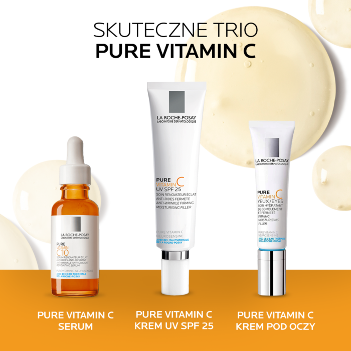 La Roche-Posay Pure Vitamin C Skoncentrowane serum przeciwzmarszczkowe z witaminą C