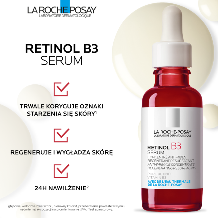 La Roche-Posay Retinol B3 Skoncentrowane serum przeciwzmarszczkowe z retinolem 